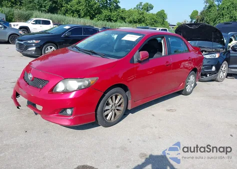 2009 Toyota Corolla S из США, поврежденный, VIN 2T1BU40E99C173776